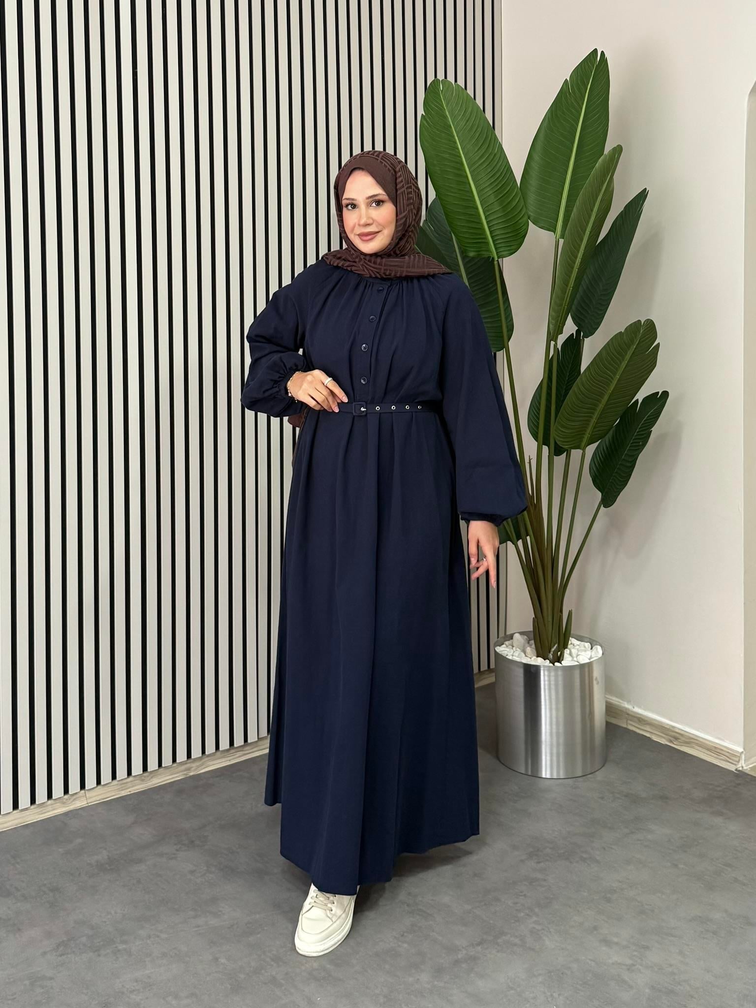 Eylül Ferace & Elbise - Lacivert