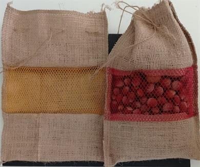 File Pencereli Jüt Kuruyemiş Çuvalı