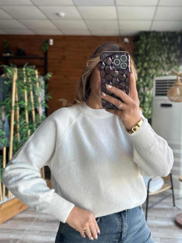 Orjinal Marka Reglan Kol Yün Triko Kazak