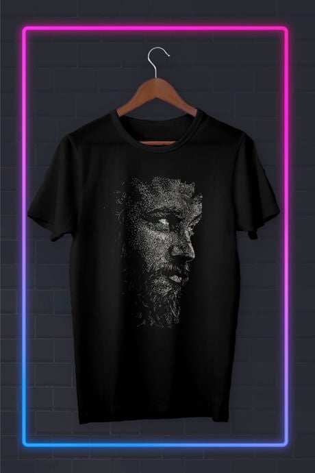 Ragnar Lothbrok First Image - Baskılı-tshirt