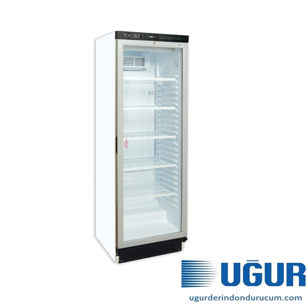UĞUR USS 374 DTKE TEK KAPILI DİKEY ŞİŞE SOĞUTUCU