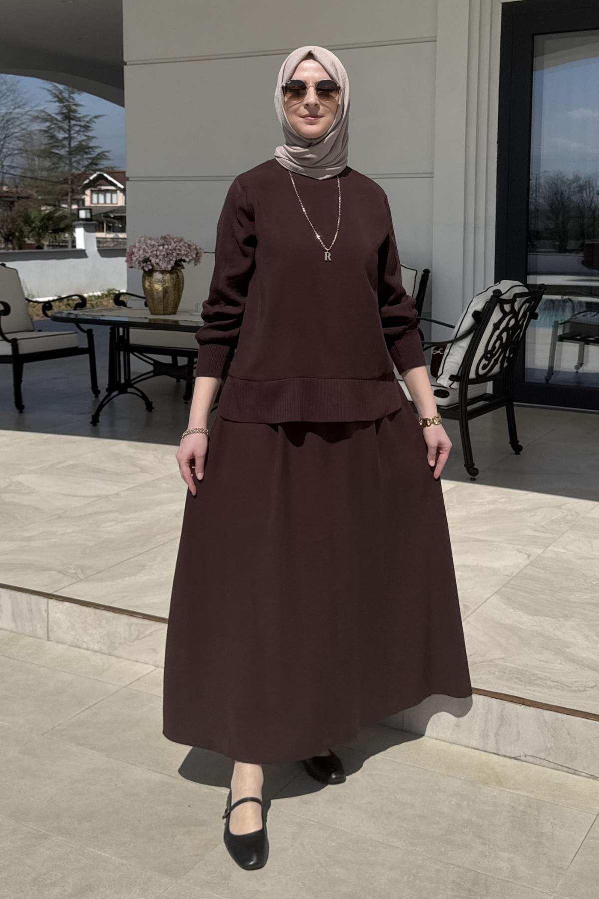 Elmas Kapitone Kap Siyah | Rabia Şamlı | Tesettür Giyim, Elbise ve Kadın Giyim Modası