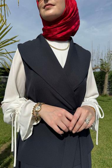 Bilge Kırmızı Triko Tunik | Rabia Şamlı | Tesettür Giyim, Elbise ve Kadın Giyim Modası