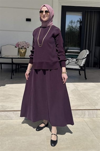 İpek Modal Takım Mürdüm