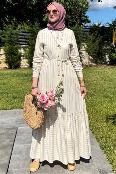 Süreyya Gömlek Elbise | Rabia Şamlı | Tesettür Giyim, Elbise ve Kadın Giyim Modası