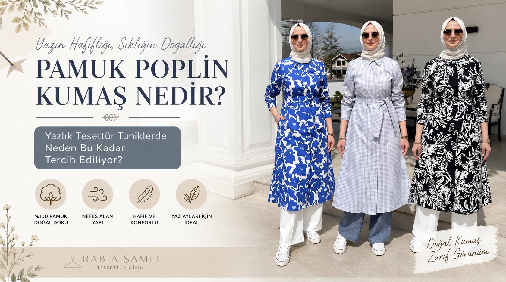 Tesettür,Tesettür giyim,Pamuk,Tunik
