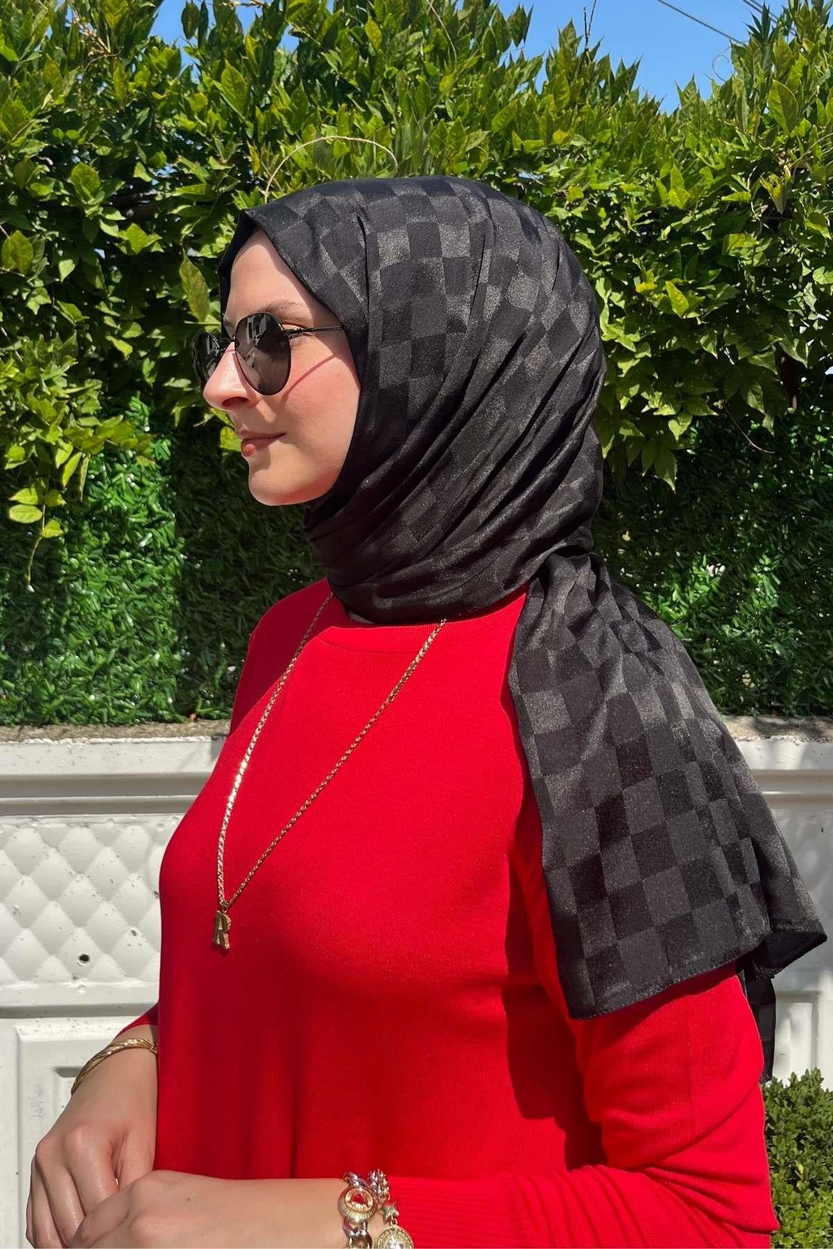 Gül Kurusu Bambu Şal - Rabia Şamlı