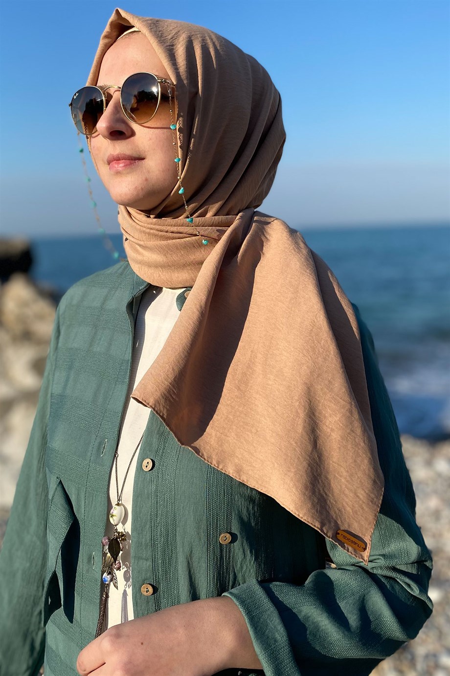 Violet Jazz Şal Kumsal