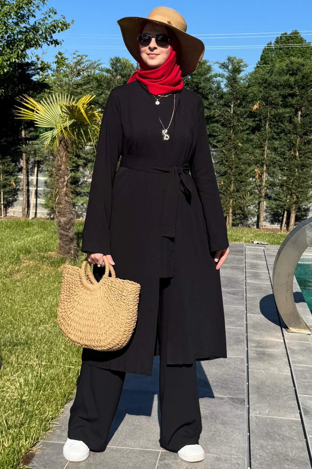 Bahar Etek Gömlek Takım | Rabia Şamlı | Tesettür Giyim, Elbise ve Kadın Giyim Modası