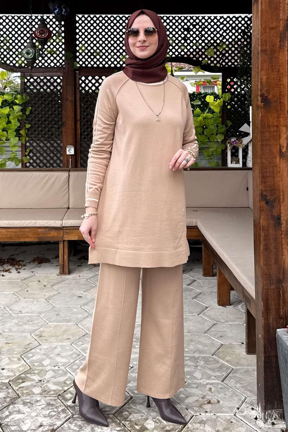 Elfida Taş Triko Takım | Rabia Şamlı | Tesettür Giyim, Elbise ve Kadın Giyim Modası