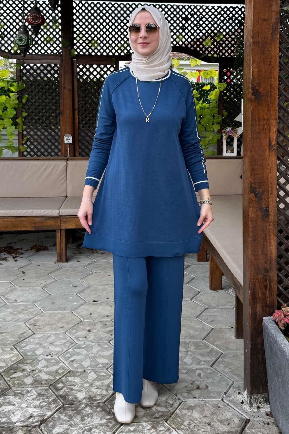 Elfida Taş Triko Takım | Rabia Şamlı | Tesettür Giyim, Elbise ve Kadın Giyim Modası