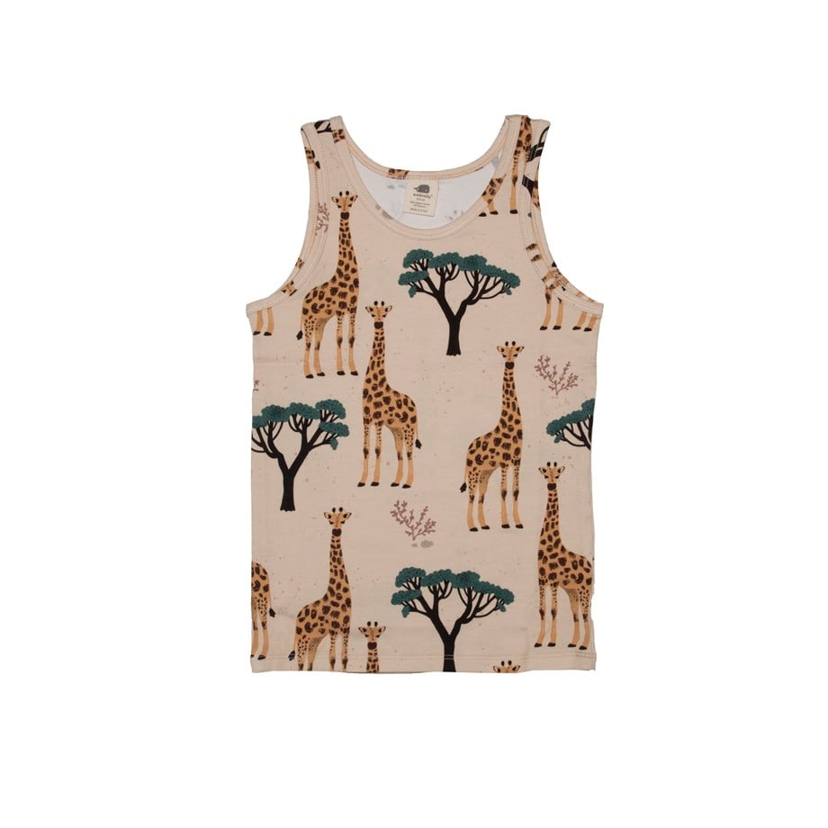 WalkiddyAtletGiraffes Zürafa Desenli Organik Supreme Atlet
