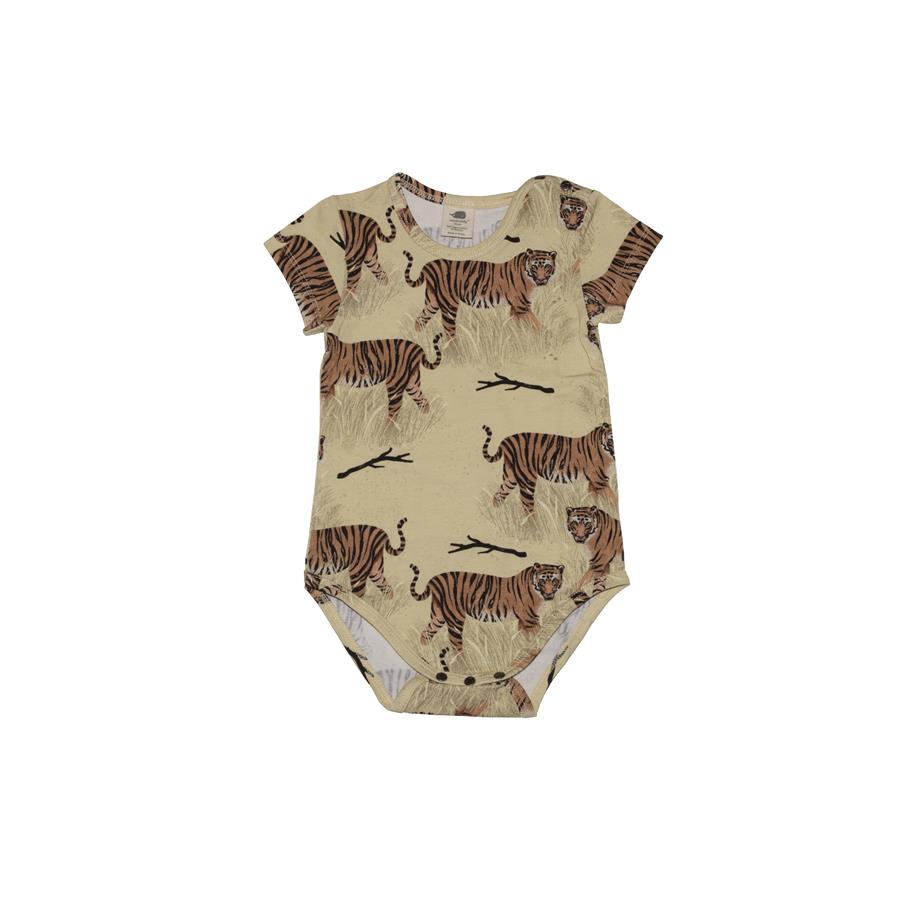 WalkiddyBodyKaplan Desenli Organik Bebek Body