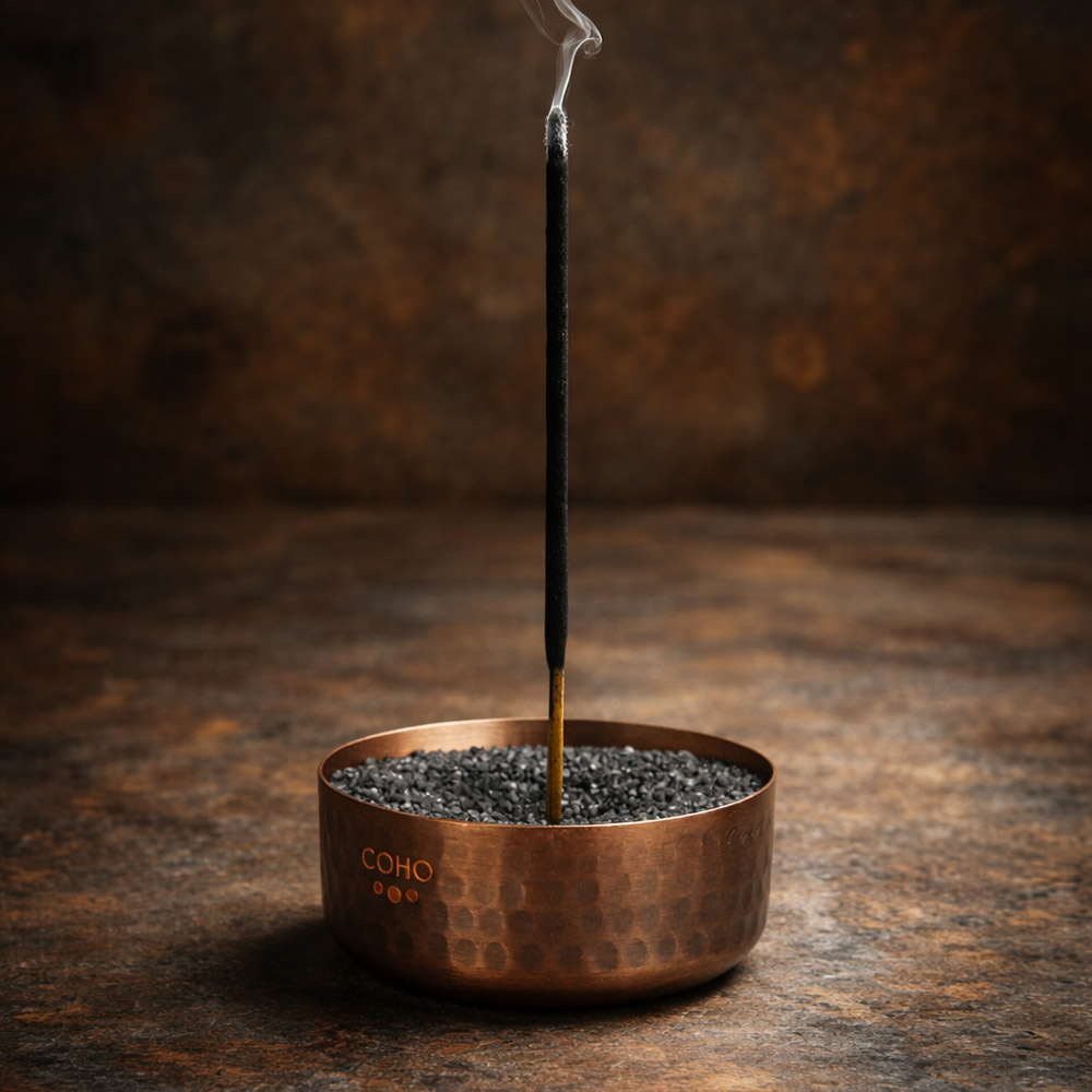 Coho Antique Meditation Bakır Kumlu Tütsülük 
