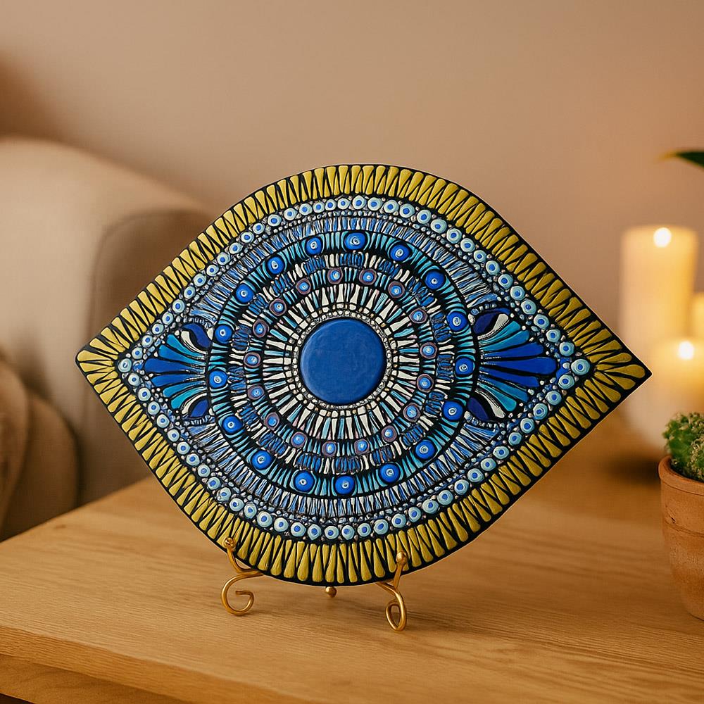 Coho Art El Yapımı Dekoratif Nazar Göz Sembolü