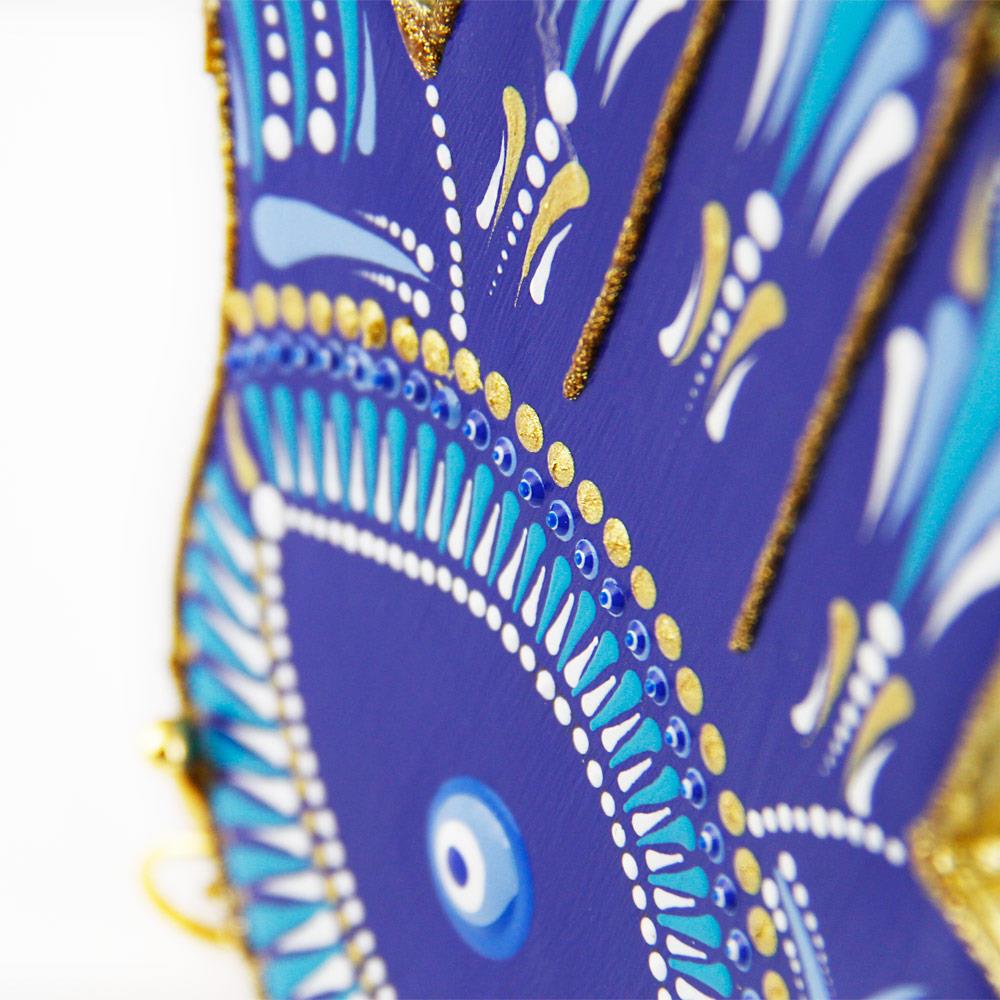 Coho Art El Yapımı Hamsa Fatma Ana Eli Güç Simgesi