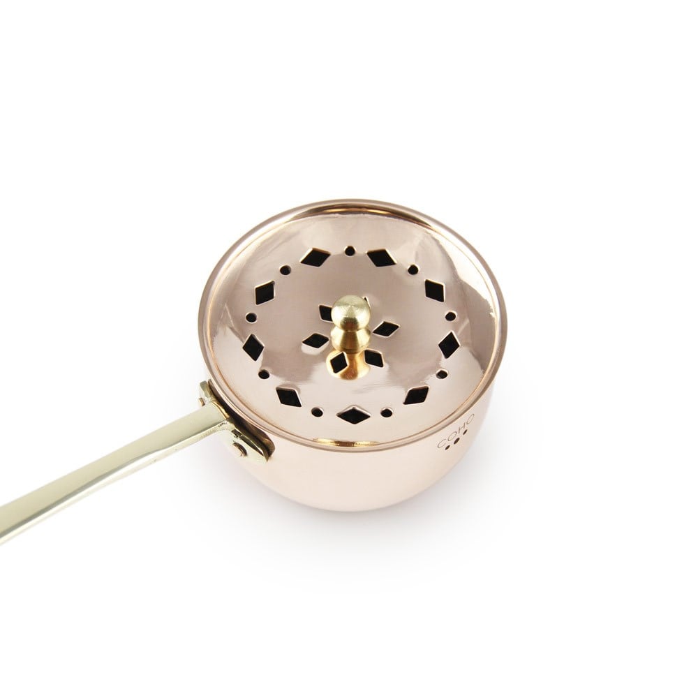 Coho Artisan Bakır Tütsü Gezdirme Çanağı