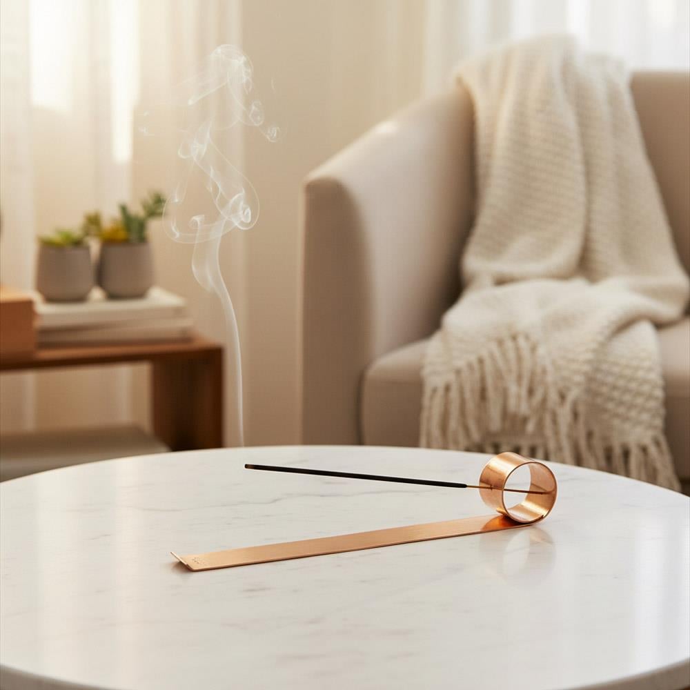 Coho Artisan Mystic Dharma Dövme Bakır Tütsü Tutacağı