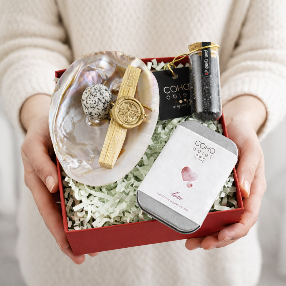 Coho Box Love Pearl Tütsülük ve Tütsü Hediye Seti