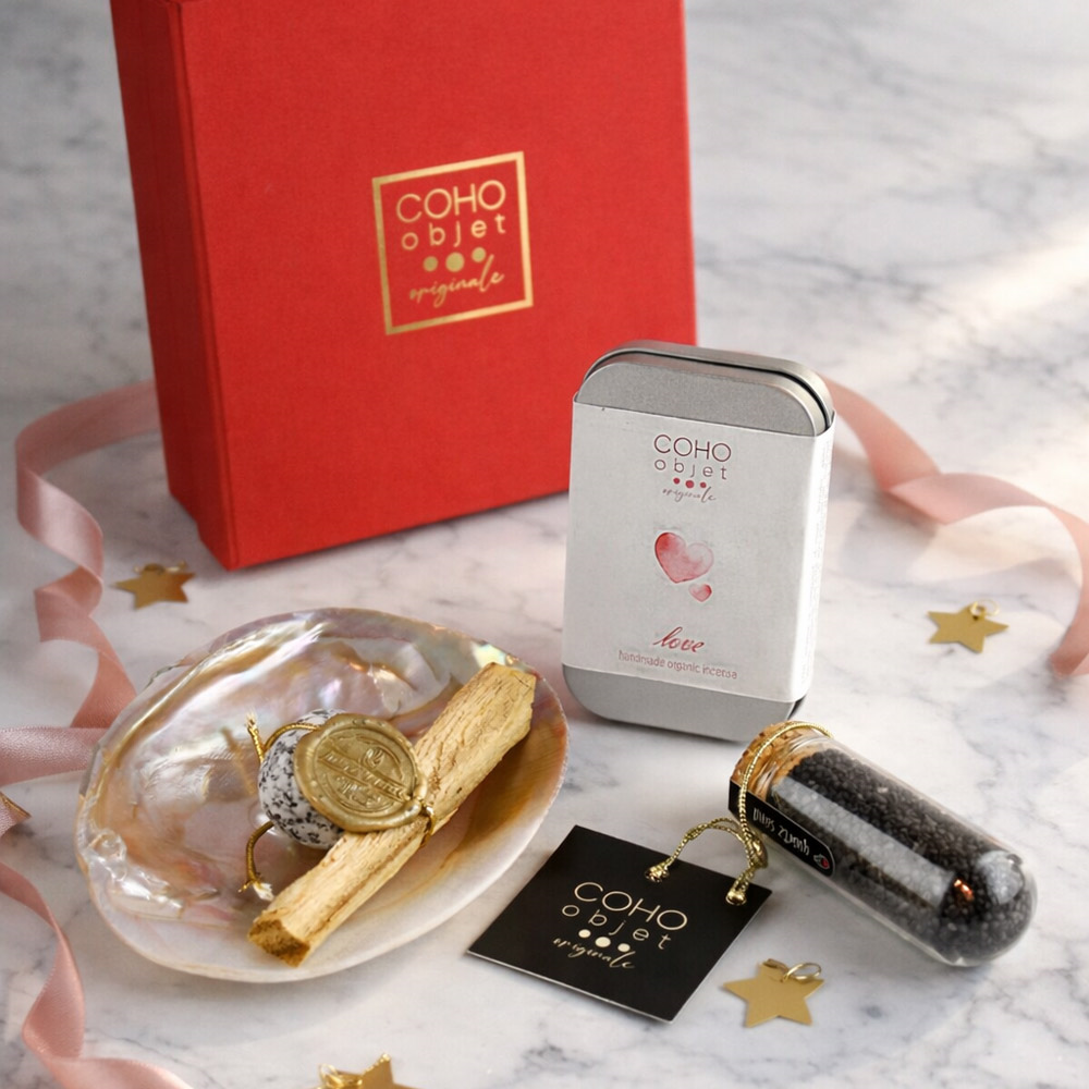 Coho Box Love Pearl Tütsülük ve Tütsü Hediye Seti