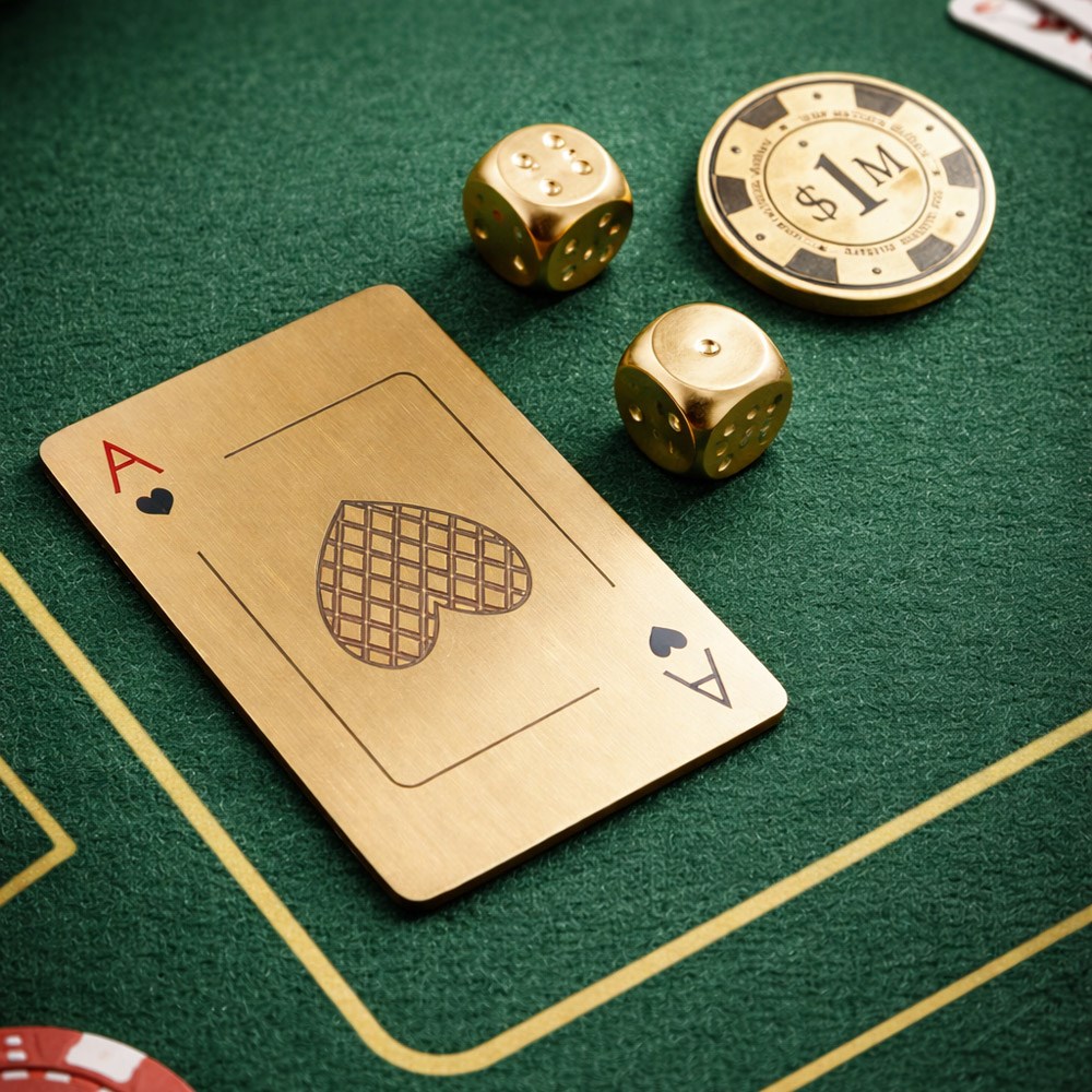 Coho Brazen Dekoratif Casino Şans Seti