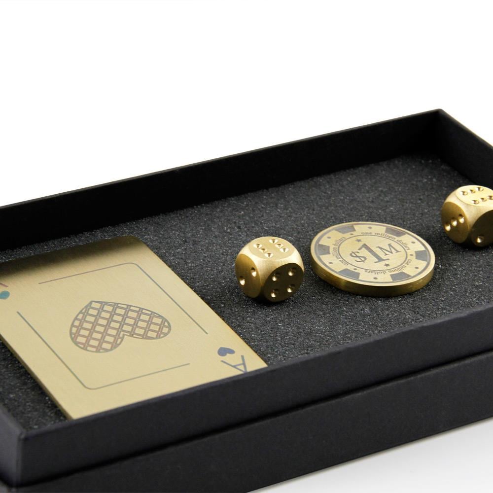 Coho Brazen Dekoratif Casino Şans Seti