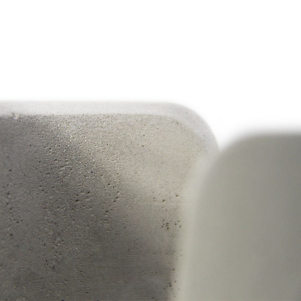 Coho Concre Matte Dövme Bakır Kaseli Boz Aromaterapi Buhurdanlık