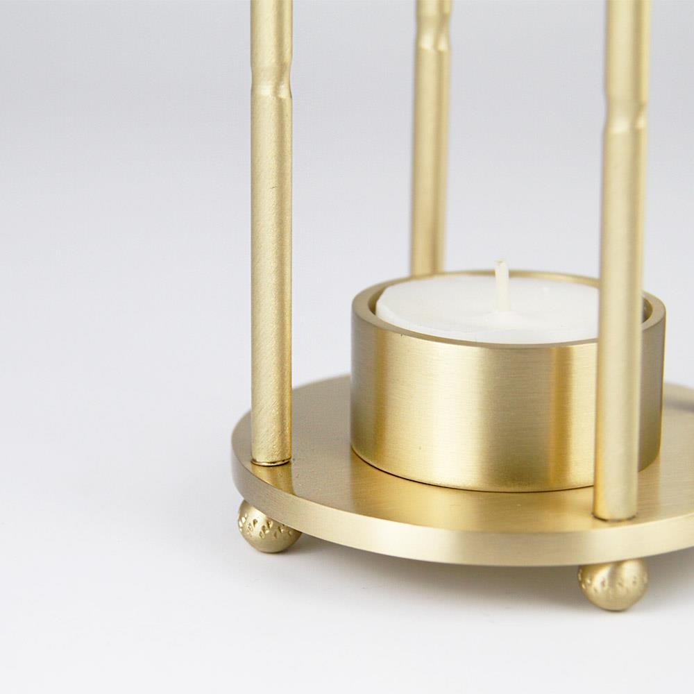 Coho Lux Pirinç Aromaterapi Buhurdanlık & Mumluk & Mum Söndürücü Set