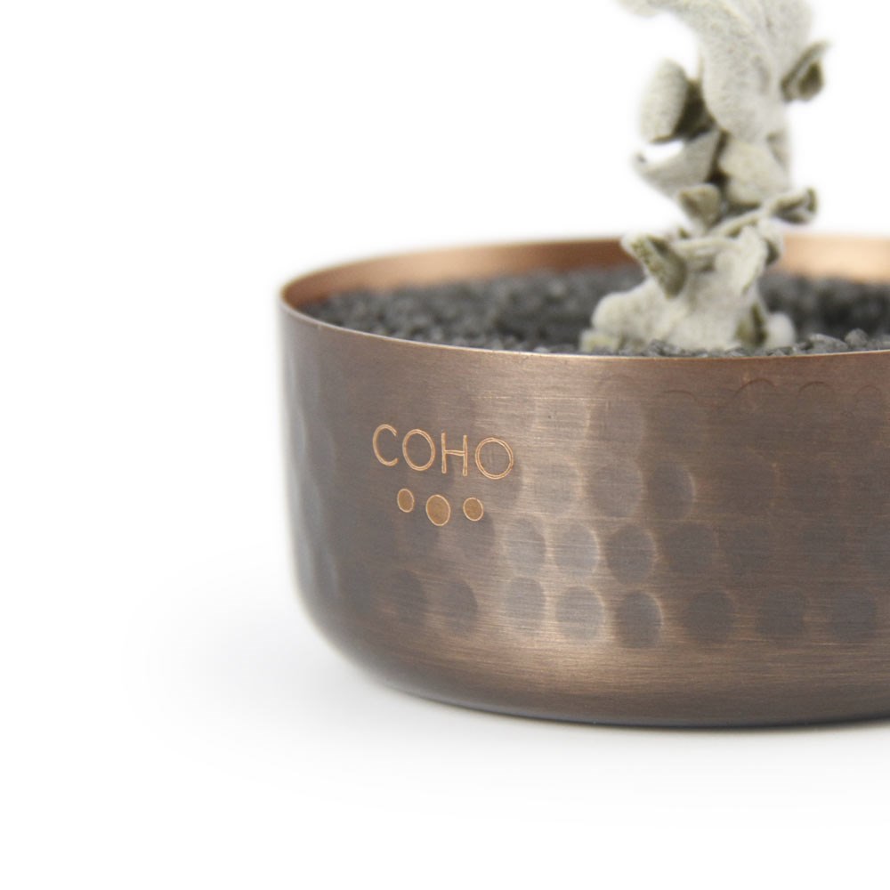Coho Meditation Bakır Kumlu Tütsülük 3 lü Set