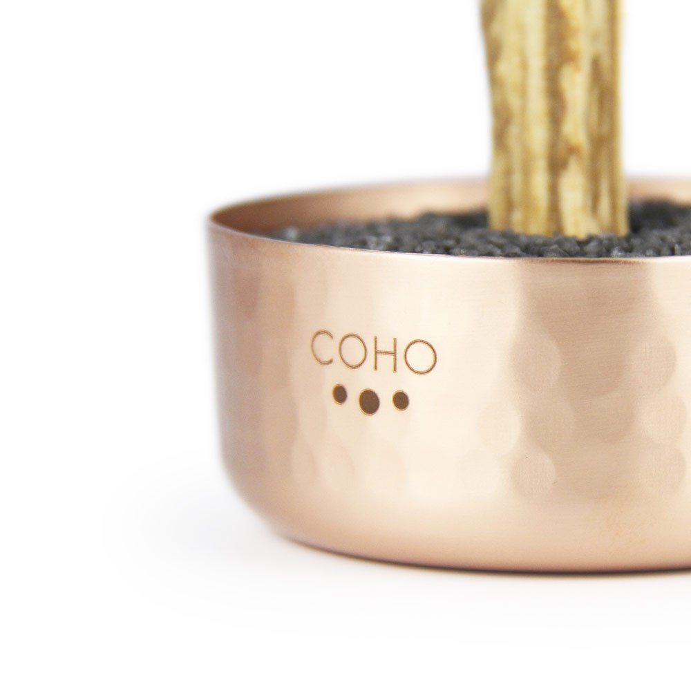 Coho Meditation Bakır Kumlu Tütsülük 3 lü Set