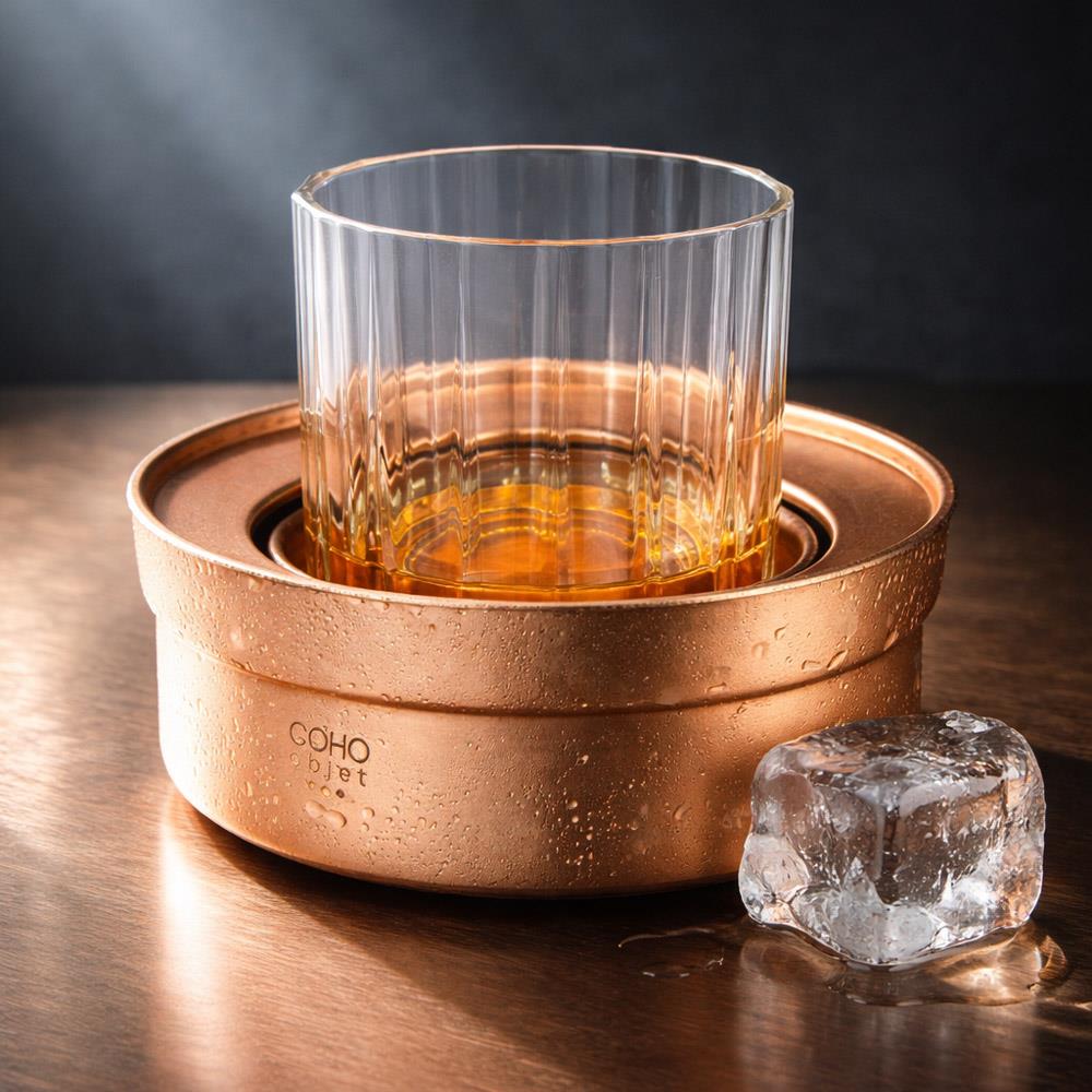 Coho Patron Dövme Bakır Viski Soğutucu Whiskey Keyf 