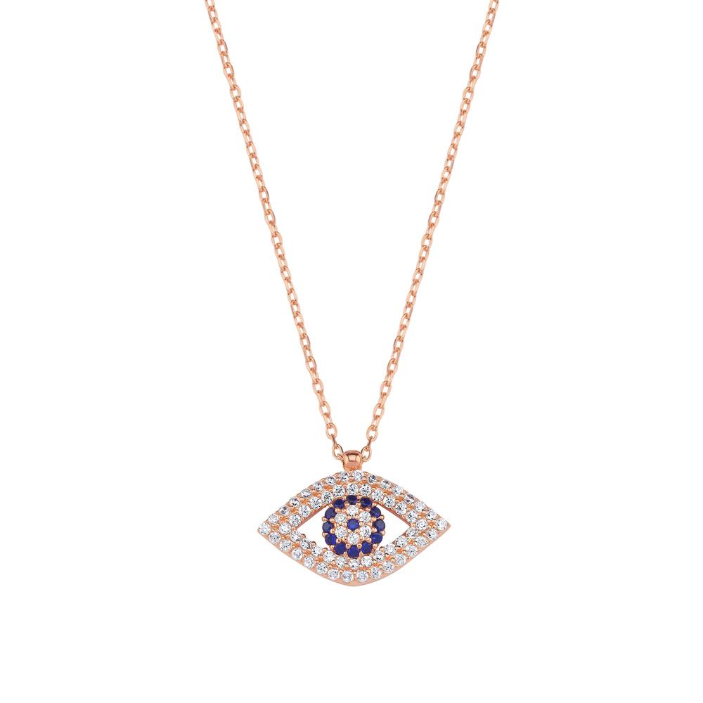 Coho Silver Elysian&Lumina&Seraphic Eye El Yapımı Gümüş Nazar Kolye Seti