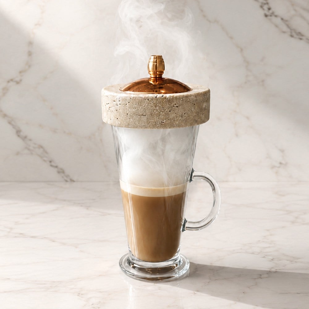 Coho Travertine Kahve Tütsüleyici Coffee Smooker Barista Aksesuar