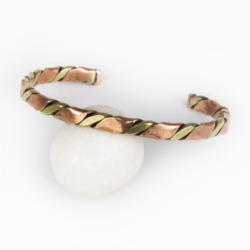 Coho Tılsım Dingin&Bereket&Sonsuzluk El Yapımı Bakır Bileklik Seti