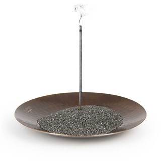 Coho Antique Prana Dövme Bakır Tütsü Kasesi