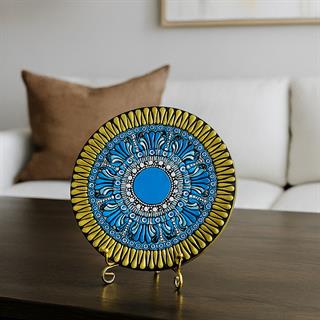 Coho Art El Yapımı Dekoratif Nazar Mandala Sembolü