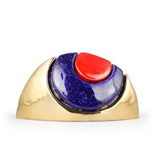 Coho Art El Yapımı Seramik Altın Nazar Göz Dekoratif Obje