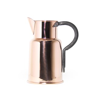 Coho Artisan Döküm Saplı Bakır Sürahi Sulak