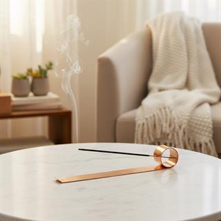 Coho Artisan Mystic Dharma Dövme Bakır Tütsü Tutacağı