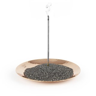 Coho Artisan Namaste Dövme Bakır Mini Tütsü Tabağı