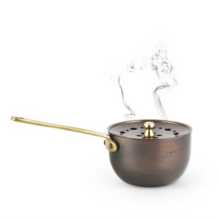 Coho Box Antique Tütsü Gezdirme Çanağı & Üzerlik & Adaçayı & Lavanta Hediye Seti