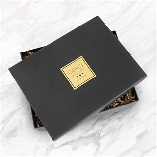 Coho Box Artisan Bakır Ehl-i Keyf & Brazen Döküm Prinç Küllük Hediye Seti