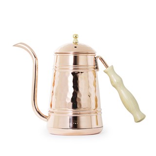 Coho Box Artisan Bakır Kettle & Mini Cezve Barista Hediye Seti