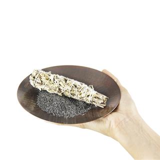 Coho Box Şans Tütsüsü & Antique Prana Bakır Tütsü Kasesi Hediyesi Seti