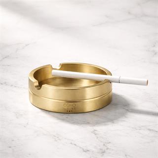 Coho Brazen Classy Yuvarlak Pirinç Mini Küllük