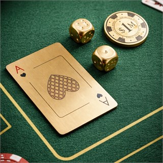 Coho Brazen Dekoratif Casino Şans Seti