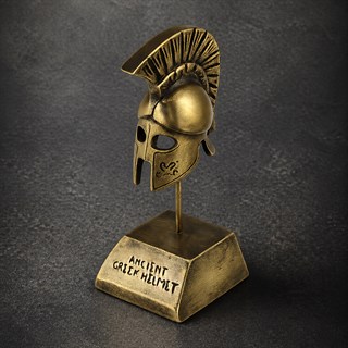 Coho Brazen Dekoratif El Yapımı Pirinç Corinthian Helmet