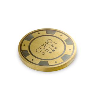 Coho Brazen Dekoratif One Million Chip Rulet Çipi