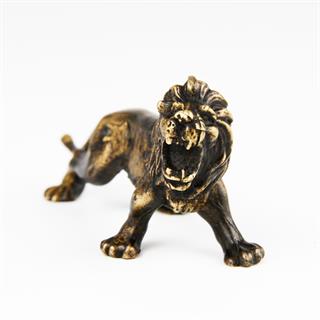 Coho Brazen Dekoratif Pirinç Döküm Aslan Figürü