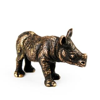 Coho Brazen Dekoratif Pirinç Döküm Dekoratif Su Aygırı Heykeli